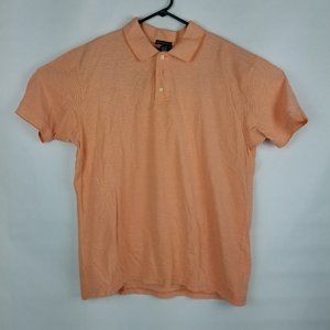 Saddlebred Short Sleeve Polo Size XL Peach